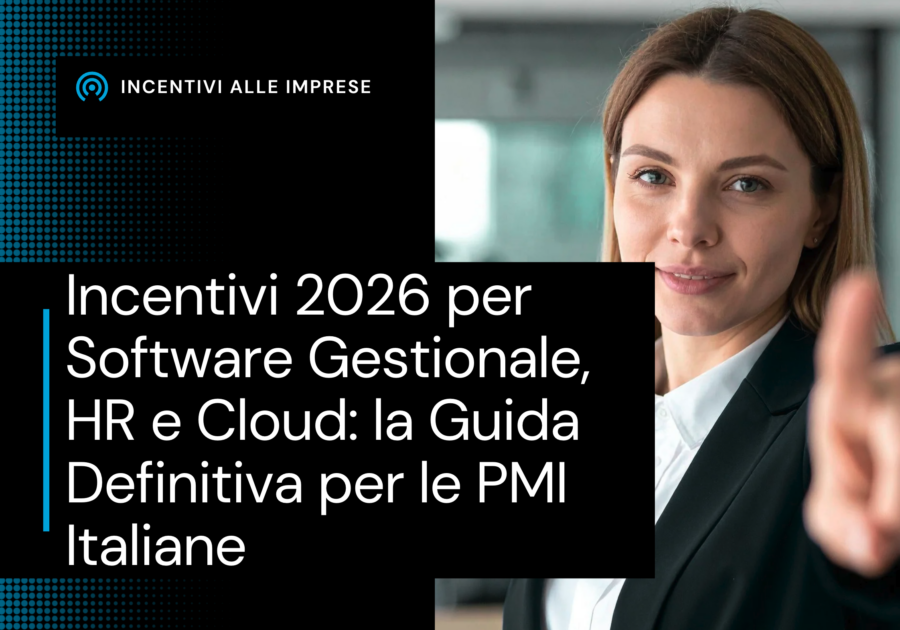 incentivi digitalizzazione software gestionale PMI 2026 - guida completa