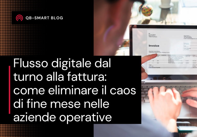 flusso digitale turni fattura aziende operative workflow 2026