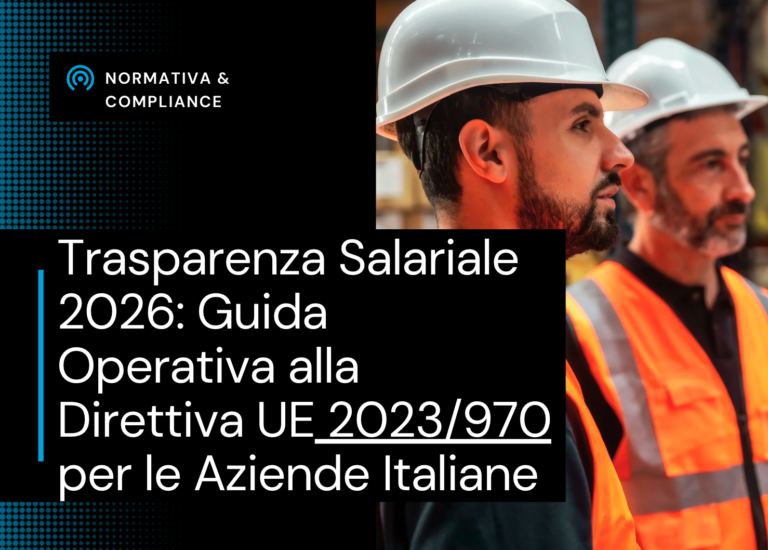 trasparenza salariale 2026 direttiva UE gender pay gap aziende