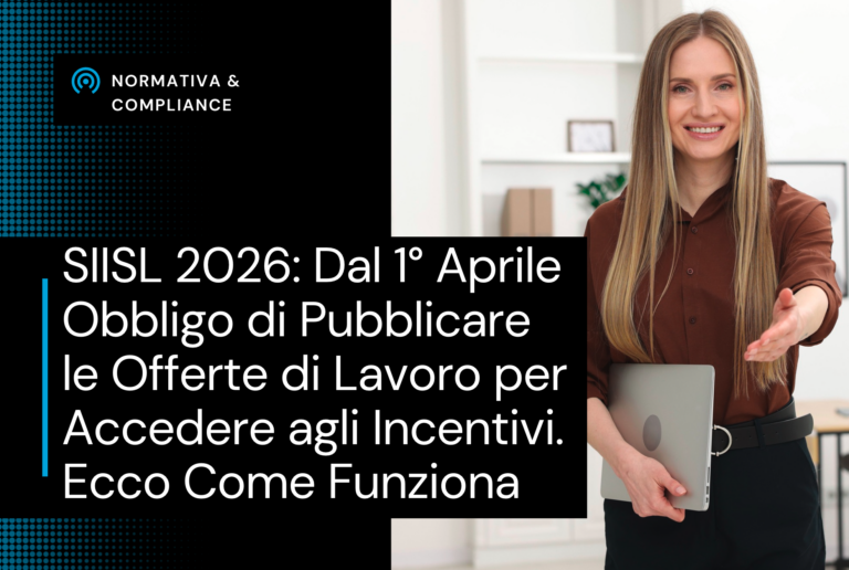 SIISL portale assunzioni agevolate bonus 2026 obbligo offerta lavoro