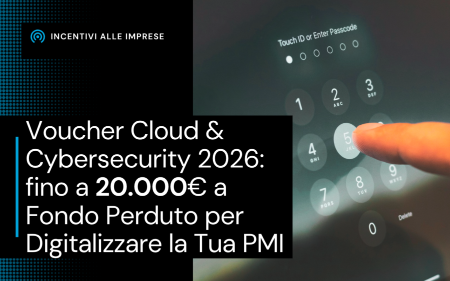 voucher cloud cybersecurity 2026 PMI MIMIT incentivo