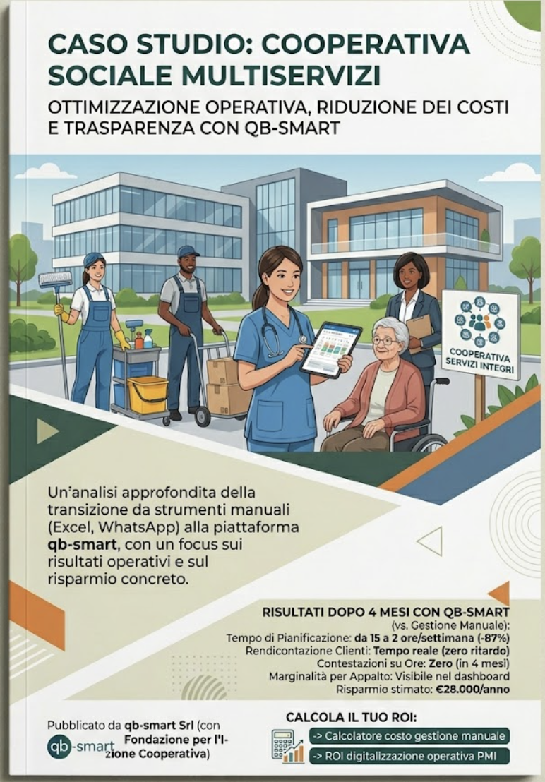 timbratura mobile cooperativa servizi GPS smartphone
