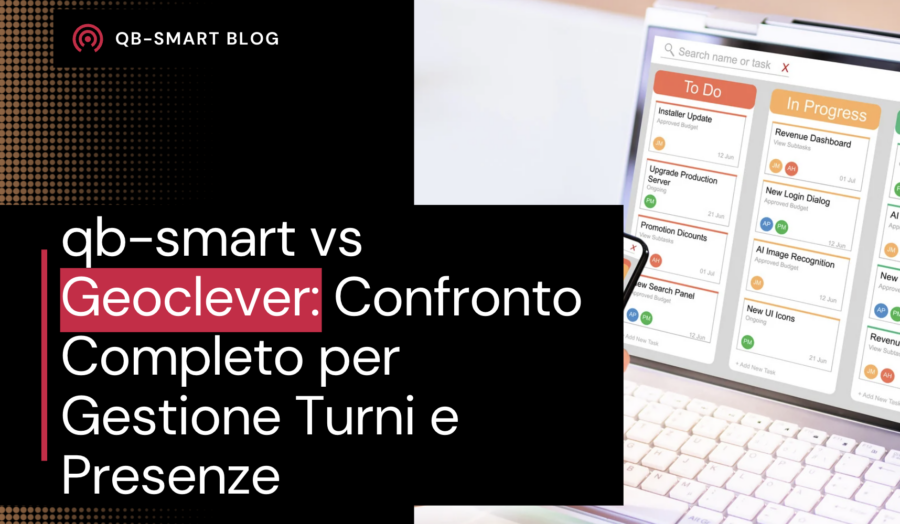 confronto qb-smart vs Geoclever software gestione turni presenze 2026